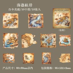 10pcs/lot Kawaii Stationery Stickers Preface to the Wing Chapter Diary Planner Decorative Sticker Scrapbooking Craft Sticker