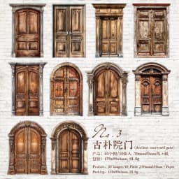 10pcs/1lot kawaii Stationery Stickers return of the Qing dynasty Planner junk journal Decorative Scrapbooking Craft Stickers