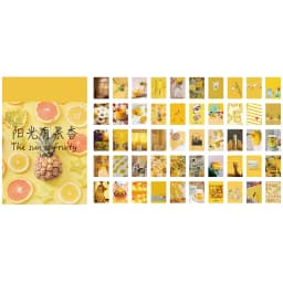 50 pcs Scrapbooking Stationery Stickers aesthetic INS Natural landscape Planner Diary Album collage material Sticker book