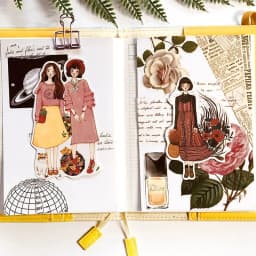Creative Kawaii Self-made Love Girl Stickers Beautiful Stickers /decorative Sticker /DIY Craft Photo Albums