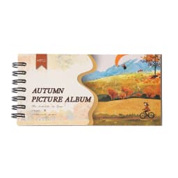 Journal GO 48pcs Autumn Picture Album Stickers Journal Diy Scrapbooking Supplies Diary Planner Album Aesthetic Stationery Decals