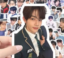 102pcs ZEROBASEONE Stickers YUJIN GYUVIN Fan Collection Gift RICKY JIWOONG TAERAE MATTHEW Fashion Photo Waterproof Stickers