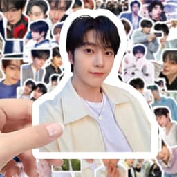 102pcs ZEROBASEONE Stickers YUJIN GYUVIN Fan Collection Gift RICKY JIWOONG TAERAE MATTHEW Fashion Photo Waterproof Stickers