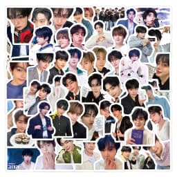 102pcs ZEROBASEONE Stickers YUJIN GYUVIN Fan Collection Gift RICKY JIWOONG TAERAE MATTHEW Fashion Photo Waterproof Stickers