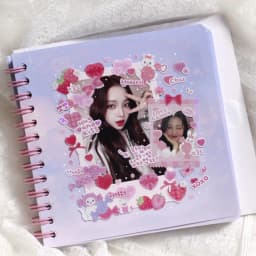 SKYSONIC Cute Angora Korean Journal Stickers DIY Decor Scrapbooking Materials Stationery Postcards Sticker Stationery Supplies