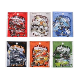 JIANWU Vintage Car Landscape Material Collage Scrapbooking Sticker Creative DIY Journal Stationery