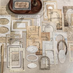10pcs/1lot kawaii Stationery Sticker cardiac cycle junk journal Decorative Scrapbooking DIY Craft Sticker