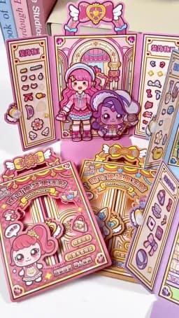49pcs/lot Kawaii Scrapbook Sticker Magical Munchkins Scrapbooking Supplies Planner Decorative Stationery Sticker
