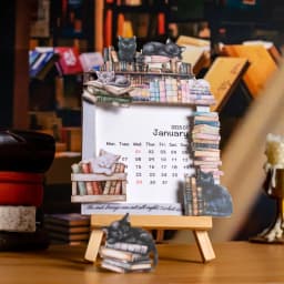 15pcs/1lot Kawaii Stationery Stickers Bookshelf and cat Diary Decorative Mobile Stickers Scrapbooking DIY Craft Stickers