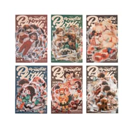 30pcs/1lot Kawaii Scrapbook Stickers A Little Paradise Junk Journal Gold Planner Stationery Planner Decorative