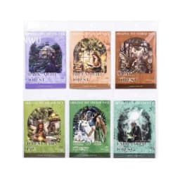 JIANWU Forest Fantasy Series Vintage Tree Flower Character Landscape Material Collage SPET Sticker Creative Journal tationery