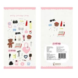BONITO In My Bag Daily Moment Stickers Scrapbooking Diy Journal Stationery Sticker School Office Gift B6145