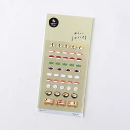Korean Import Suatelier Japanese Food Noodles Sushi Stickers Mini Scrapbooking Diy Journal Cute Deco Stationery Sticker 124
