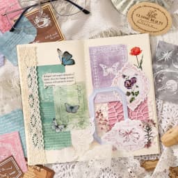 20pcs/lot Kawaii Stationery Stickers Light and Shadow Letter Scrapbooking Album Junk Journal Happy Planner Diary Stickers