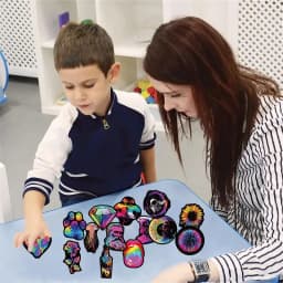 10/30/50PCS Black Edged Rainbow PVC Sticker Aesthetic Children's Decoration Scrapbooking Stationery School Supplies for Kids