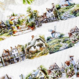 30pcs/pack Ins Aesthetic Stationery Stickers Town Scenery PET Scrapbook Stickers Collage Decor Diary Album Junk Journal Supplies