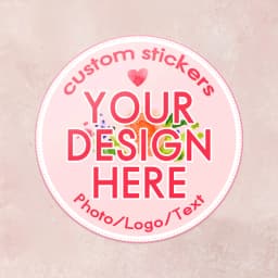 Tailor-Made Brand Stickers | Custom Photo/Logo Matte Decals | HD Printing with Scratch Resistant & Weatherproof Coating