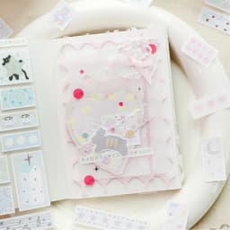 Journal GO 6x200cm Cute Scrapbooking Decorative Tape Stickers Greeting Card Journaling diy INS Style Masking Tape Stationery