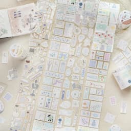 Journal GO 6x200cm Cute Scrapbooking Decorative Tape Stickers Greeting Card Journaling diy INS Style Masking Tape Stationery