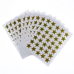 10 Sheets/Pack Of Children'S Mini Kindergarten Award Stickers Teacher Praise Praise Label Award Five-Pointed Star Heart Shape
