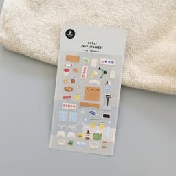Korean Import Suatelier Bathhouse Paper Stickers Scrapbooking Diy Journal Stationery Cute Sticker Art Dec School Supplies 1175