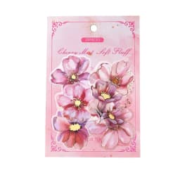 20pcs/1lot Kawaii Scrapbook Sticker The Poem of Blossoms Scrapbooking Supplies Planner Decorative Stationery Sticker