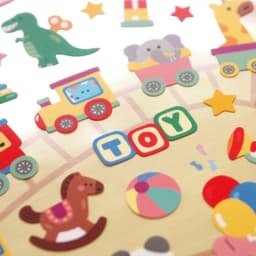 Korean Import Original BONITO Playground Cartoon Paper Stickers Scrapbooking Diy Journal Diary Sticker Cute Decor Gift