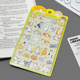 Korean Import Original NEKONI Cartoon Animals Panda Cats 3D Relief Stickers Scrapbooking Diy Journal Cute Stationery Sticker