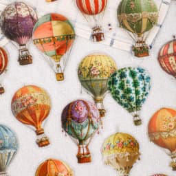 20/120 Pcs Vintage Hot Air Balloon Sticker Pack for Scrapbooking Planners Handbooks Stickers Aesthetic Stationery Decorative