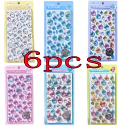 New Arrivals Chiikawa, New PVC Crystal 3D Stickers for Characters, Usaqi, DIY Handmade Notebook Album Decoration Birthday Gifts