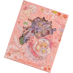 50sheets Stationery Stickers Kawaii cute girl Scrapbook Stickers Junk Journal Decorative Stickers Sticker for Scrapbookingֽֽ