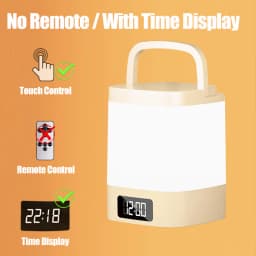 Touch Night Light Rechargeable 3 Color Wireless Baby's Room Bedside Lamp USB LED Night Light Ambient Soft Light For Kids Gift