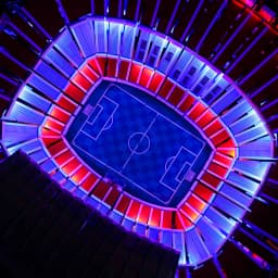 Led Light Kit Building Blocks FC Barcelona Camp Nou (RC Sound Version) For LEGO Creation 10284 (Only Light Kit Included)