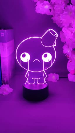 Hot Game The Binding of Isaac Rebirth 3D LED Night Light Indoor Bedroom Decoration Birthday Gift for Friend Isaac Neon Lava Lamp