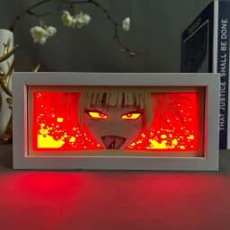 My Hero Academia Himiko Toga Led Light Box Manga Gadget Gaming Room Decor Night Lamp Birthday Gift Paper Cut Shadow Lightbox