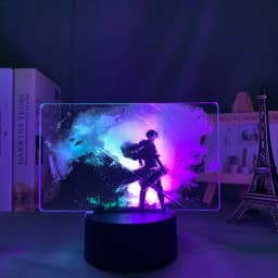 Colorful Anime Two Tone Lamp Attack on Titan for Kid Bedroom Decor Birthday Gift Nightlight Manga AOT Dual Color Led Night Light