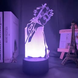 Anime Bleach 3d Lamp Ichigo Kurosaki for Bedroom Decor Nightlight Cool Birthday Gift Acrylic Led Night Light Bleach