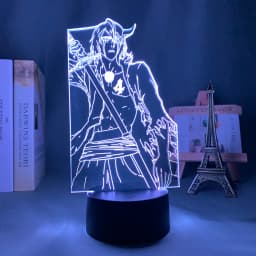 Anime Led Light Bleach Toshiro Hitsugaya for Bedroom Deco Light Brithday Gift Room Decor Manga 3d Lamp Toshiro Hitsugaya Bleach