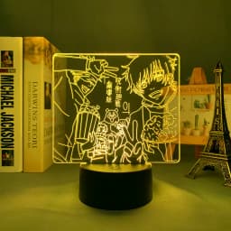 Anime Jujutsu Kaisen Led Lamp Satoru Gojo for Kid Bedroom Decor Nightlight Friend Birthday Gift Manga 3d Light Jujutsu Kaisen