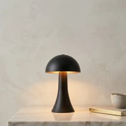 GGbingo Mushroom Table Lamp Ambient USB Rechargeable Vintage Table Light Touch Sensor LED Desk Light for Bedroom Home Decor