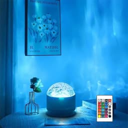 LED Aurora Projector Light Northern Lights Effect 16Color-Changing Light Show Suitable for Bedroom Living Room Party Decorations