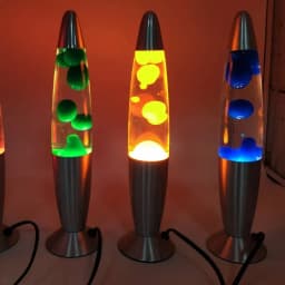 Creative 25W Volcano Lava Lamp Multicolor LED Jellyfish Night Light for Home Living Room Bedroom EU Plug Decorative Table Lamp