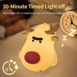 Car Silicone Night Light Taxi Dinosaur Toy Cute Cartoon Ornament USB Rechargeable Adjustable Table Lamp for Nursery Boy Kid Gift