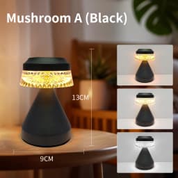 Minimalist Nordic Mushroom LED Desk Lamp Touch Dimming Bedhead Night Light Reading Light Restaurant Bedroom Decorative Lighting