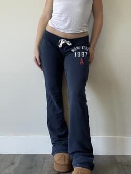 Korobov America Fashion Y2k Low Waist Slight Strech Letter Print All Match Streetwear Long Pants
