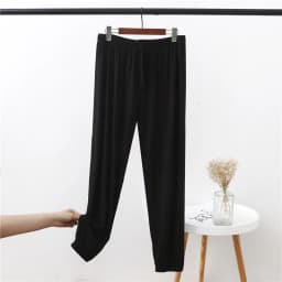 Loose Lantern Pants Women's Modal Casual Pants Summer Thin Footed Cuffed plus Size Versatile Fat MM Sports Pants High Waist L...
