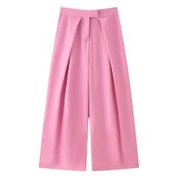 European and American 2025 autumn new women's clothing retro loose casual temperament simple pleated trousers