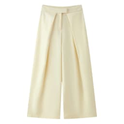 European and American 2025 autumn new women's clothing retro loose casual temperament simple pleated trousers