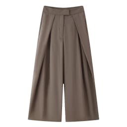 European and American 2025 autumn new women's clothing retro loose casual temperament simple pleated trousers