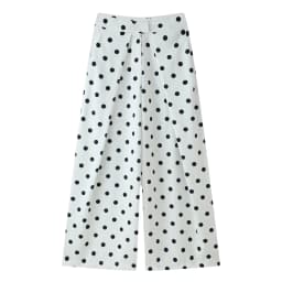European and American 2025 autumn new women's clothing retro loose casual temperament simple pleated trousers